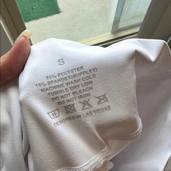 Agent84 Cream  girlfriend High-Waisted Leggings - Picture 4 of 8